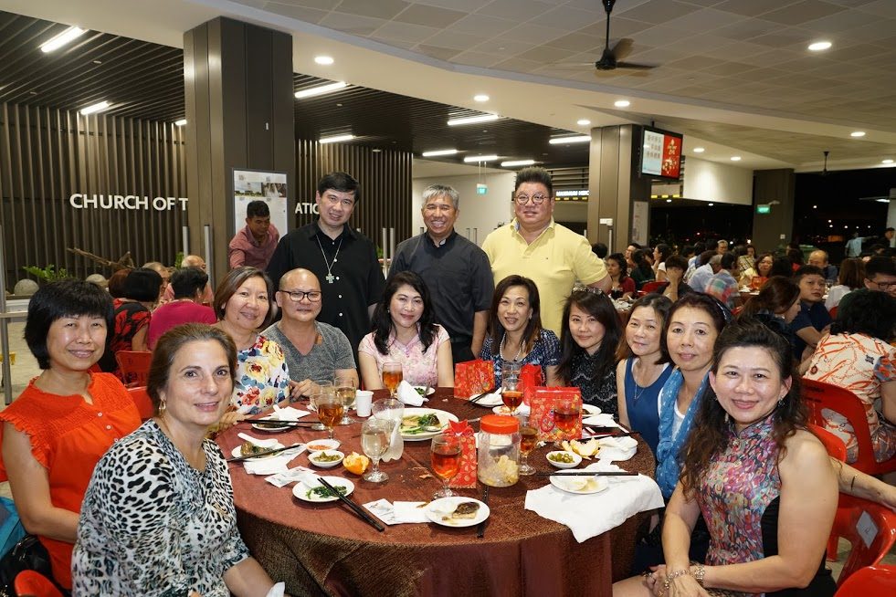 CNY Reunion Dinner 10 Feb 2018 Church of the Transfiguration