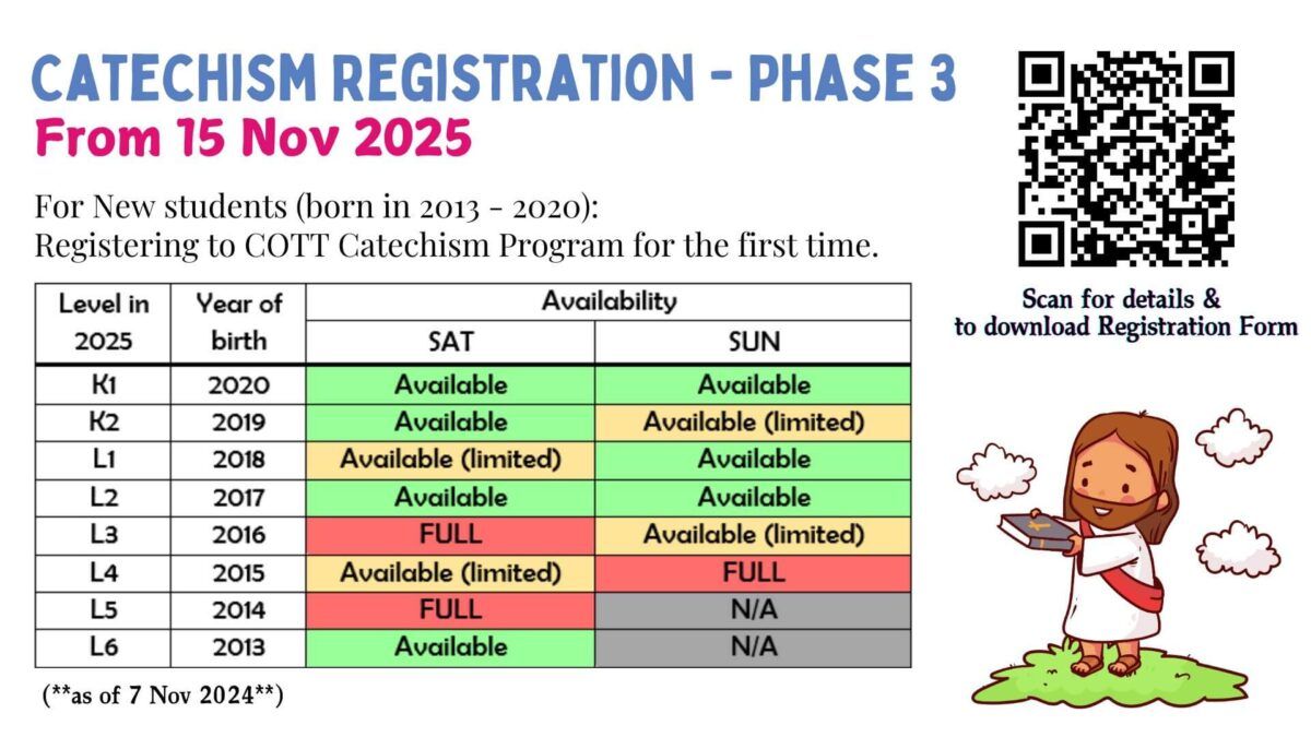 COTT-Catechism-Registration-Phase-3