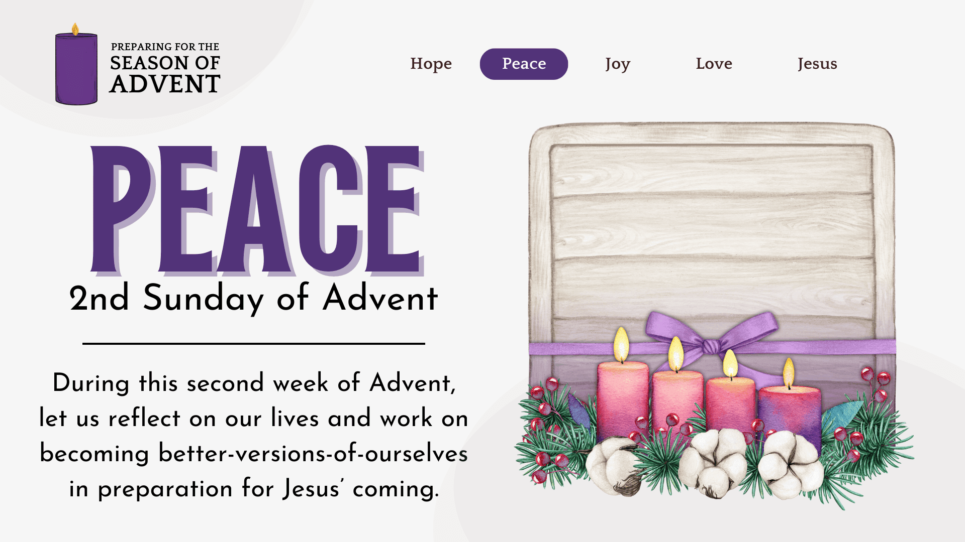 Advent-Reflection-Peace