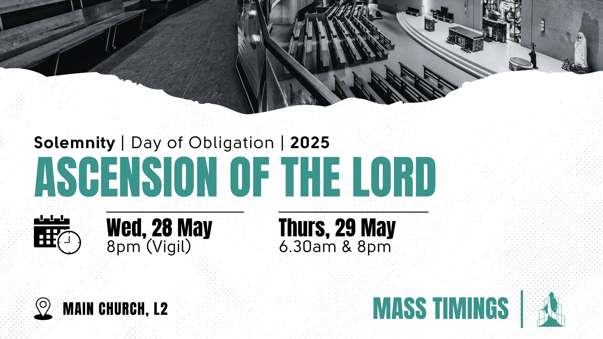 Ascension-25-Mass-Timings