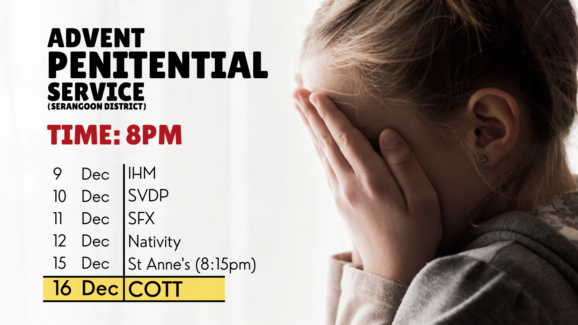 2025 Advent Penitential Service